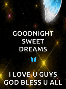 Sweet Dreams Glitter GIF