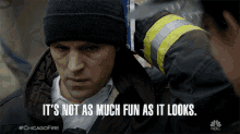 Its Not As Much As It Looks No Fun GIF - Its Not As Much As It Looks No Fun Firefighters GIFs