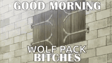 Good Morning Rise And Shine GIF - Good Morning Rise And Shine Wolf Pack Bitches GIFs