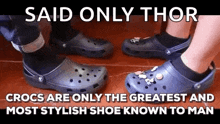 Crocs Shoe GIF - Crocs Shoe Most Stylish GIFs