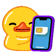 Duck Simswap Sticker