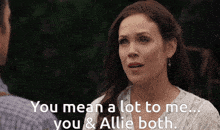 Wcth Hearties Elizabeth Nathan Seasoneight You Mean A Lot To Me You And Allie Both Love Log GIF - Wcth Hearties Elizabeth Nathan Seasoneight You Mean A Lot To Me You And Allie Both Love Log GIFs
