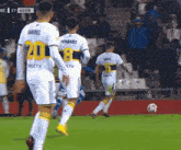 a soccer player with the number 20 on the back of his shirt