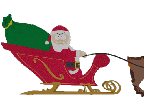 Angry Santa Santa Claus Sticker - Angry Santa Santa Claus South Park Stickers