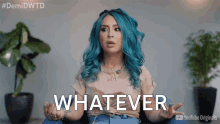 Whatever Sirah GIF - Whatever Sirah Demi Lovato Dancing With The Devil GIFs