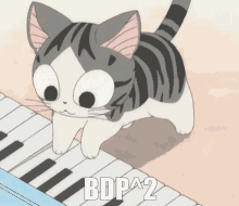 Cat Piano GIFs | Tenor