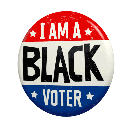 Moveon I Am A Black Voter Sticker - Moveon I Am A Black Voter Black Voter Stickers