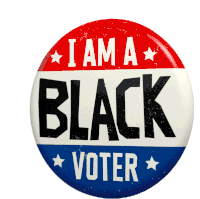Moveon I Am A Black Voter Sticker - Moveon I Am A Black Voter Black Voter Stickers