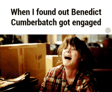 When I Found Out Benedict Cumberbatch Got Engaged - Engaged GIF - Engaged When I Found Out Benedict Cumberbatch Got Engaged Benedict Cumberbatch GIFs