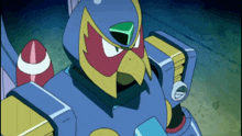 Storm Eagle Mega Man X GIF - Storm Eagle Mega Man X Nod GIFs