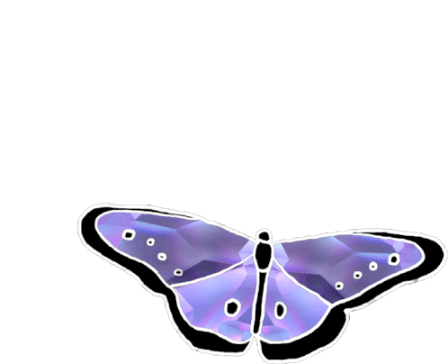 Butterfly Bug Sticker - Butterfly Bug Wings Stickers