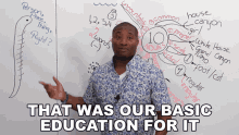 That Was Our Basic Education For It James GIF - That Was Our Basic Education For It James Jamesesl English Lessons GIFs