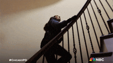 Running Up The Stairs Chicago Pd GIF - Running Up The Stairs Chicago Pd Climbing Up The Stairs GIFs