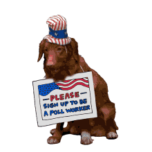 uncle sam election season election become a poll worker polls