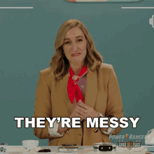 Theyre Messy Jane GIF - Theyre Messy Jane Power Rangers Dino Fury GIFs