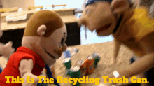 Sml Marvin GIF - Sml Marvin This Is The Recycling Trash Can GIFs