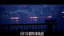 Hop On Boys In Blue GIF