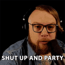 Shut Up And Party Party On GIF - Shut Up And Party Party On Lets Party GIFs