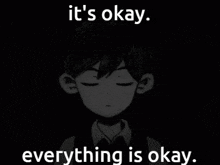 Omori Its Okay GIF - Omori Its Okay Everything Is Okay GIFs