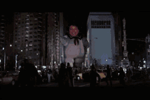 Marshmallow Giant GIF - Marshmallow Giant Monster In The City GIFs