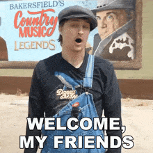 Welcome My Friends Danny Mullen GIF - Welcome My Friends Danny Mullen Glad To Have You Here GIFs