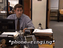 The Office Phone GIF - The Office Phone GIFs