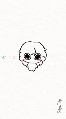 a screenshot of the tiktok app with a picture of a dog