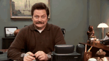    GIF - Parks And Rec Parks And Recreation Ron Swanson GIFs