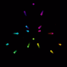 colors balls dots color dots rotation