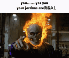 Ghost Rider Real GIF - Ghost Rider Real Jordans GIFs