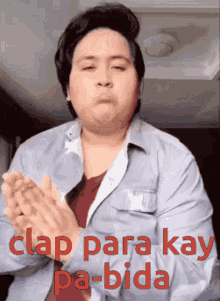 Clap Para Kay Pa Bida Applaud GIF - Clap Para Kay Pa Bida Clap Applaud GIFs