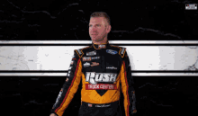 Posing With Flag Clint Bowyer GIF - Posing With Flag Clint Bowyer Nascar GIFs