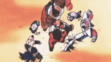 Goku Outnumbered GIF - Goku Outnumbered Fighting GIFs