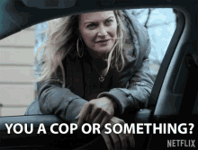 You A Cop Or Something Police GIF