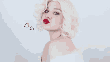 Lillee Jean Marilyn Monroe GIF - Lillee Jean Marilyn Monroe Kiss GIFs