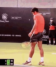 Mateus Alves Serve GIF - Mateus Alves Serve Tennis GIFs