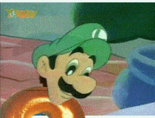Super Mario World Luigi GIF - Super Mario World Luigi Mama Luigi GIFs