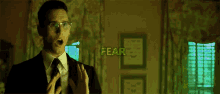 Fear Edward Nygma GIF - Fear Edward Nygma Gotham GIFs