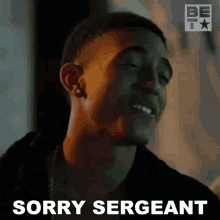 Sorry Sergeant Jesse Britton GIF - Sorry Sergeant Jesse Britton Black Hamptons GIFs