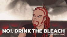 No! Drink The Bleach - Bleach GIF - Bleach Drink The Bleach Drink Bleach GIFs