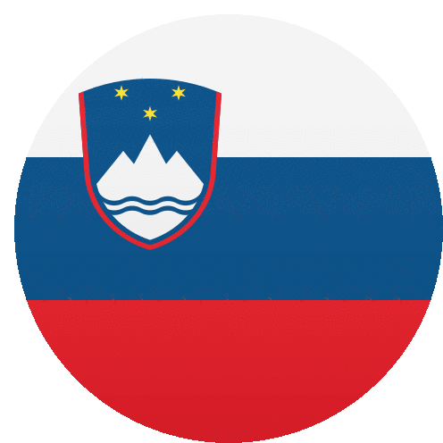Slovenia Flags Sticker - Slovenia Flags Joypixels Stickers