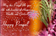 Happy Pongal Fireworks GIF