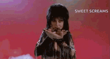 Elvira Halloween GIF - Elvira Halloween Tarantula GIFs