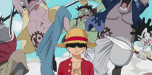 one piece attack luffy anime