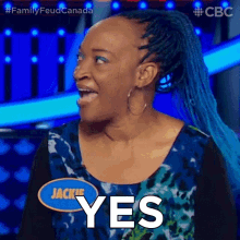 Yes Jackie GIF - Yes Jackie Family Feud Canada GIFs