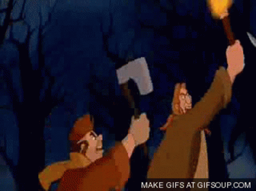 Torches Mob GIF - Torches Mob Angry GIFs