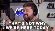 Thats Not Why Were Here Today Brian Hull GIF - Thats Not Why Were Here Today Brian Hull Here For Another Reason GIFs