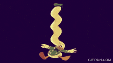a cartoon of donald duck laying down with smoke coming out of his nose