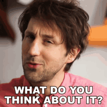What Do You Think About It Josh Sundquist GIF - What Do You Think About It Josh Sundquist Whats Your Opinion GIFs