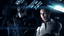 Mass Effect Ashley Williams GIF - Mass Effect Ashley Williams Garrus Vakarian GIFs